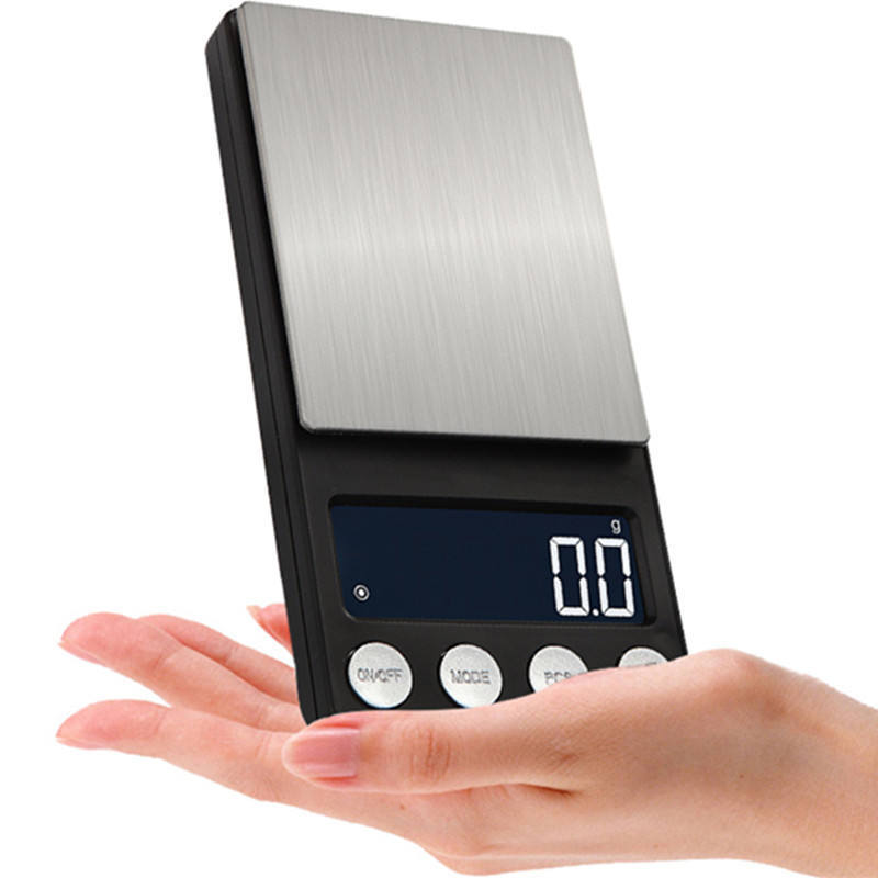 Kitchen Gadgets Gold - Bilancia di Precisione 0,01g/0,1g, Mini Bilancia